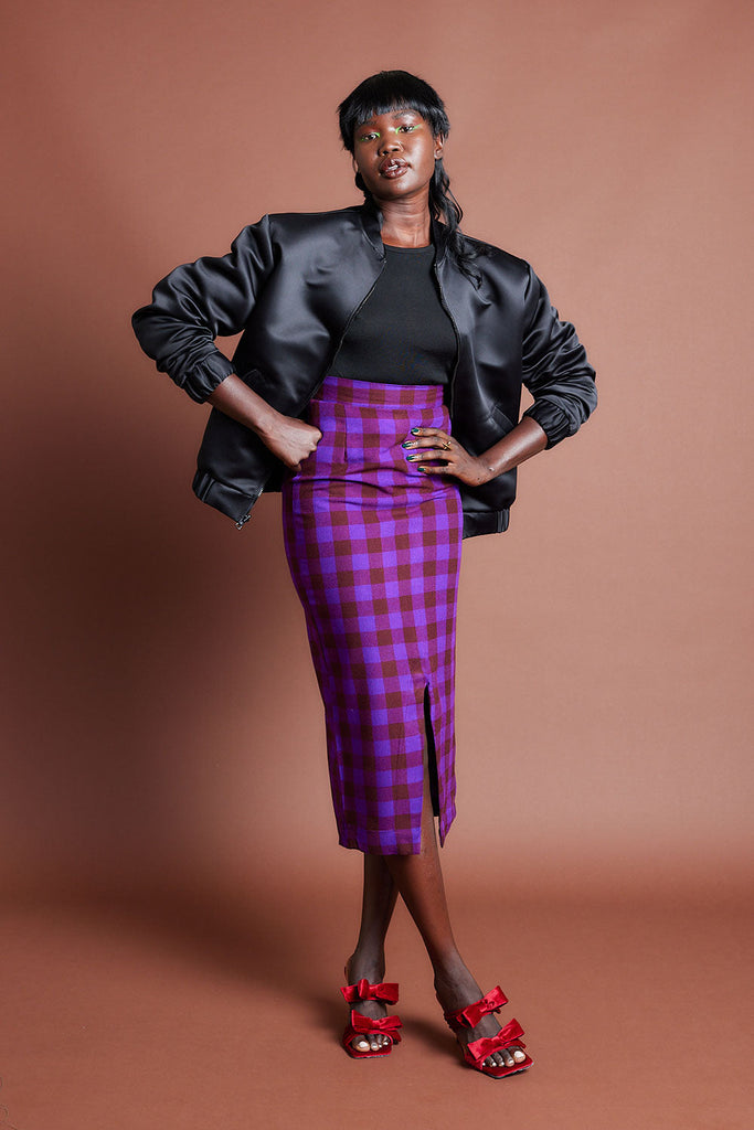 Maisha High Waisted Skirt | Collective Closets