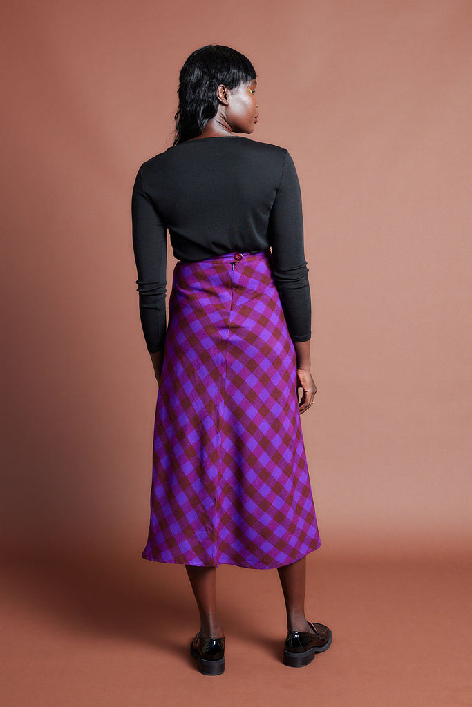 Twill Drawstring Skirt | Collective Closets