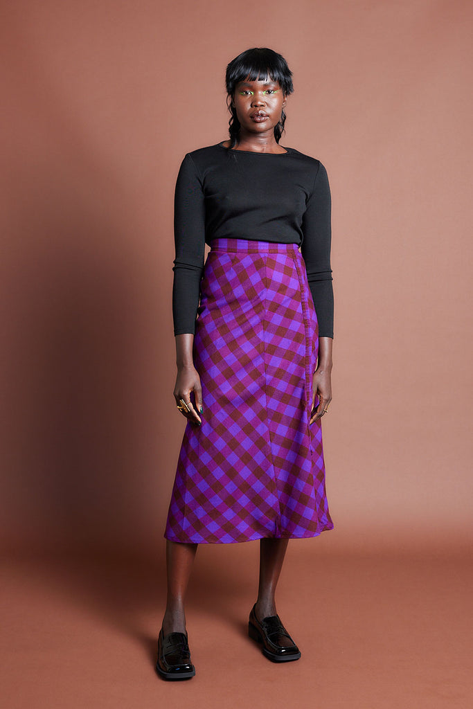 Twill Drawstring Skirt | Collective Closets